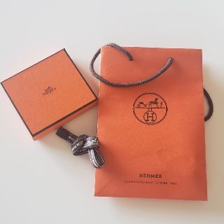 エルメス(Hermes)のHERMESエルメス　バスティアコインケース　箱、袋、リボン(ショップ袋)