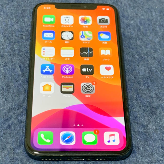 iPhone X SIMフリー 256GB!