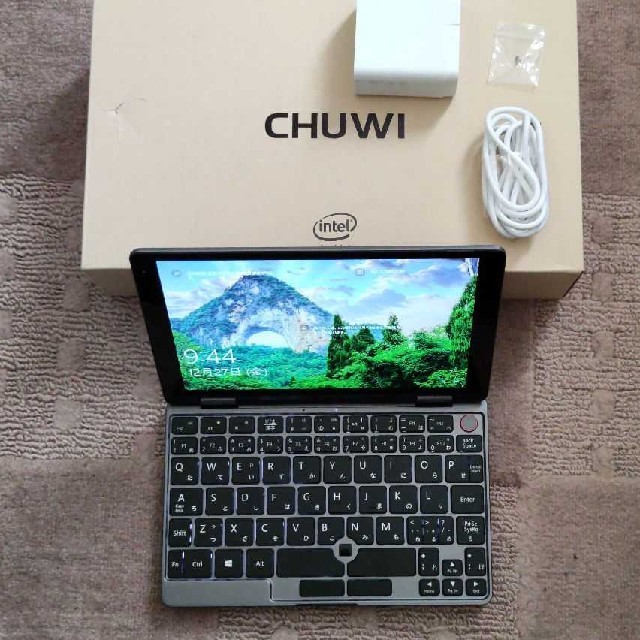 ノートPC美品　ChUWI MiniBook 8GB 128G グレー　日本語キーボード