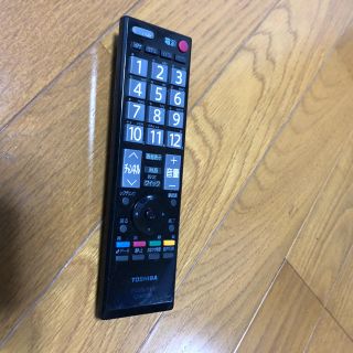 トウシバ(東芝)のTOSHIBA、テレビリモコン(テレビ)