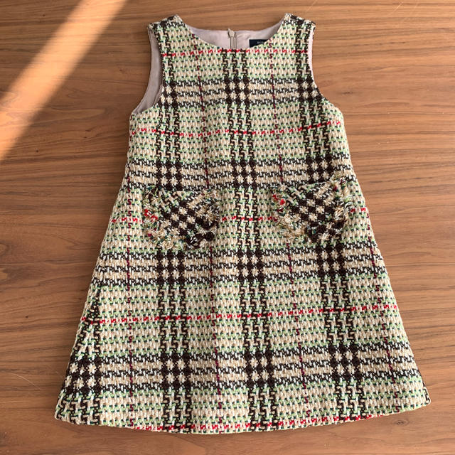 Burberry バーバリー キッズ ツイードワンピース 110cm 入園式 入学式の通販 By Bon Jou バーバリーならラクマ