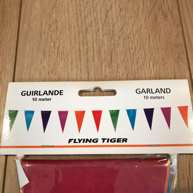 Flying Tiger Copenhagen(フライングタイガーコペンハーゲン)のペーパーガーランド ハンドメイドのパーティー(ガーランド)の商品写真