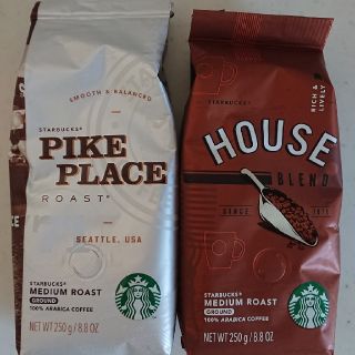 スターバックスコーヒー(Starbucks Coffee)のスターバックスコーヒー豆２袋セット(コーヒー)