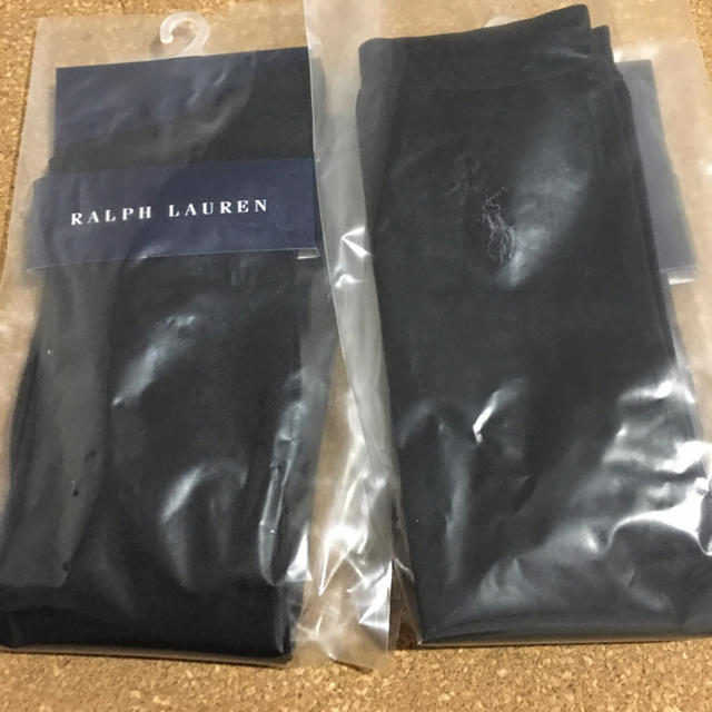 Ralph Lauren(ラルフローレン)のラルフハイソックス新品２点 レディースのレッグウェア(ソックス)の商品写真