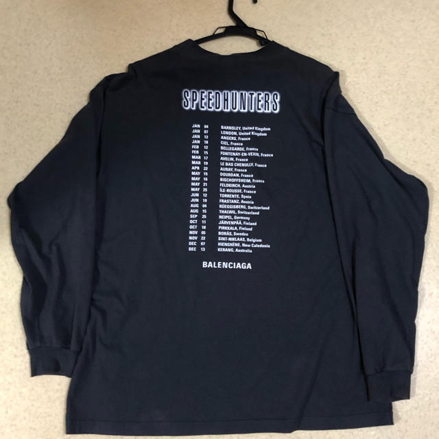 Balenciaga(バレンシアガ)のBalenciaga SpeedHunters ロンt 正規品　SSENSE購入 メンズのトップス(Tシャツ/カットソー(七分/長袖))の商品写真