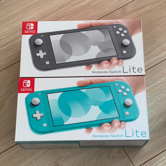 新品未使用 Nintendo Switch Lite 2台 納品書付-