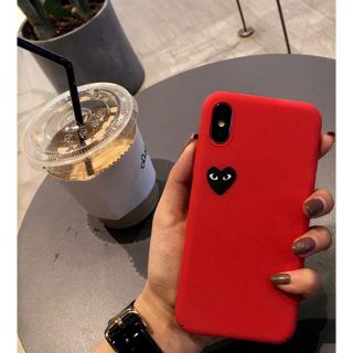 コムデギャルソン(COMME des GARCONS)のCOMME des GARCONS 風　iPhone case(iPhoneケース)