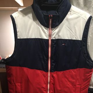 トミーヒルフィガー(TOMMY HILFIGER)のTOMMY HILFIGER リバーシブルダウンベスト　M(ダウンベスト)