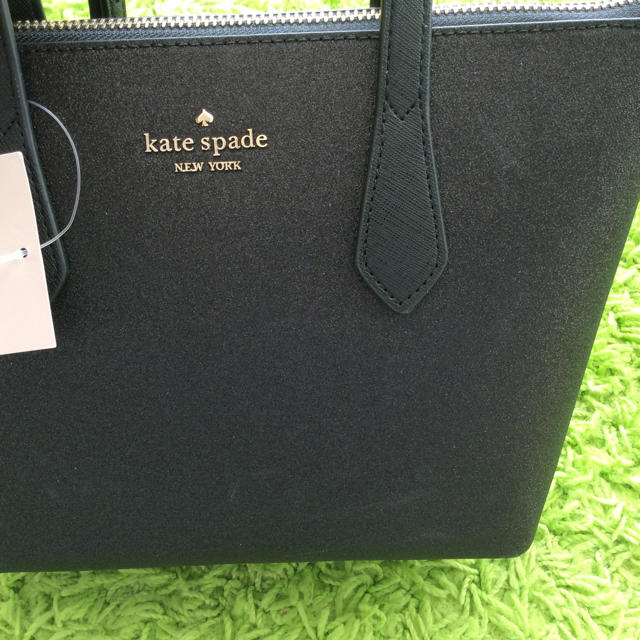 kate spade new york - ケイトスペード ショルダーバッグ 黒 ラメの ...