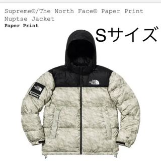 シュプリーム(Supreme)の最終値下げ　supreme paper print nuptse(ダウンジャケット)