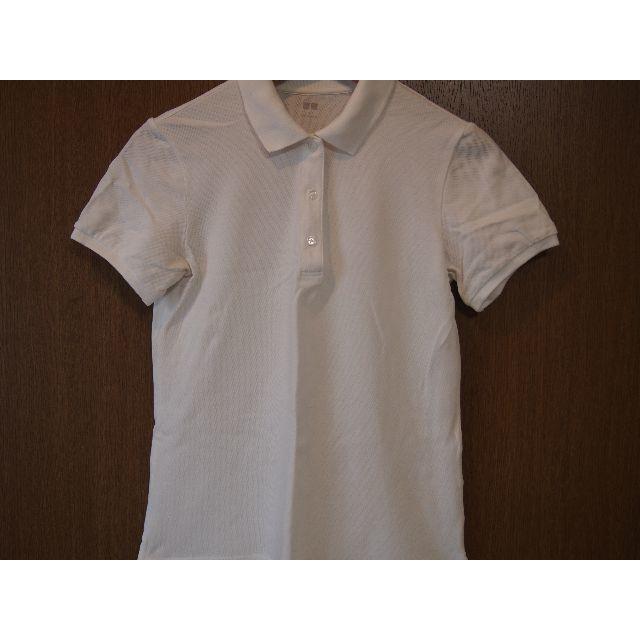 UNIQLO(ユニクロ)のUNIQLO　白色　ポロシャツ レディースのトップス(ポロシャツ)の商品写真