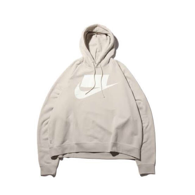 NIKE ルーズフィット パーカー hoodie ベージュ サイズXS