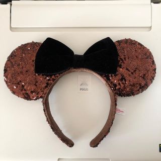 ディズニー(Disney)のミニー ブラウン カチューシャ(カチューシャ)