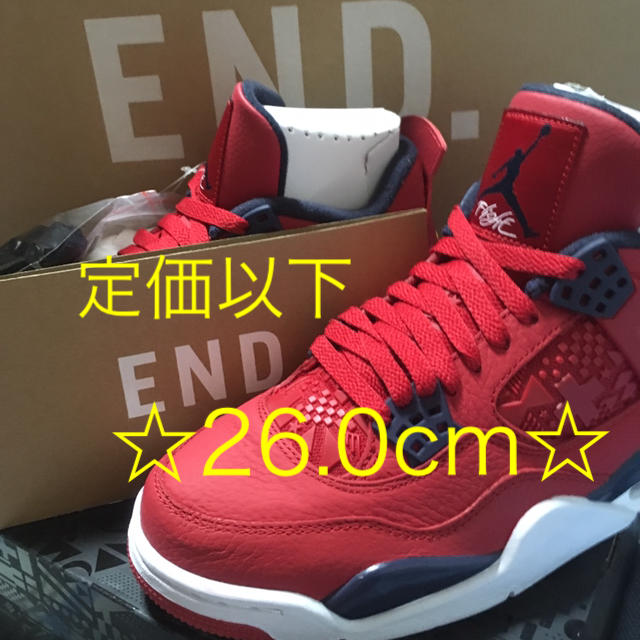 スニーカー☆新品・送込☆ AIR JORDAN 4 RETRO SE FIBA