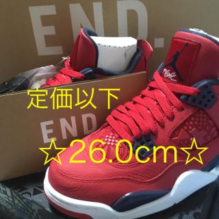 ナイキ(NIKE)の☆新品・送込☆ AIR JORDAN 4 RETRO SE FIBA(スニーカー)