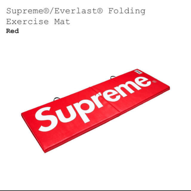 17aw supreme everlast エバーラスト ヨガマット