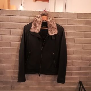 バーバリーブラックレーベル(BURBERRY BLACK LABEL)のBURBERRY BLACK  LABEL　ライダース(ライダースジャケット)