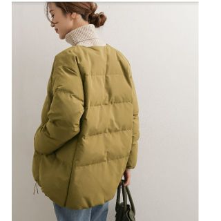 URBAN RESEARCH DOORS - ノーカラー中綿ジップコートの通販
