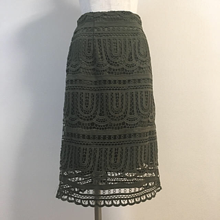 スコットクラブ(SCOT CLUB)のtroisiemeCHACO（トロワズィエム チャコ刺繍スカート (ロングスカート)