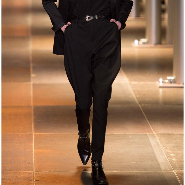 saint laurent サンローラン スラックス ジップ パンツ-