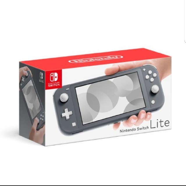 Nintendo Switch lite グレー 3点セット 新品未使用