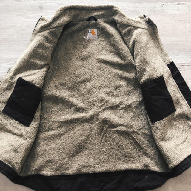 Carhartt/USEDダックベスト/裏ボア/0V4277-M/ロゴ