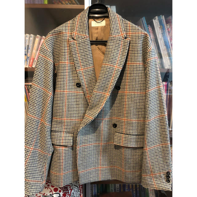 Jieda(ジエダ)の値下げ中 jieda hound's tooth tailored jacket メンズのジャケット/アウター(テーラードジャケット)の商品写真