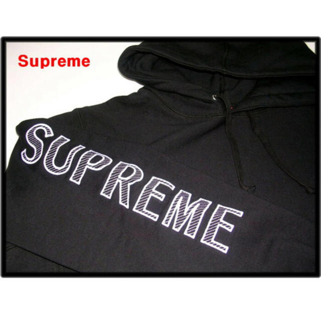 新品原箱supreme Sleeve Embroidery Hooded