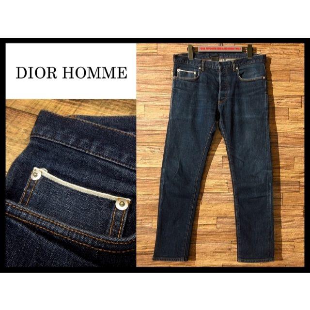 DIOR HOMME(ディオールオム)のvanilla様専用 定価11万 ディオールオム 10SS 銀耳 デニム W31 メンズのパンツ(デニム/ジーンズ)の商品写真