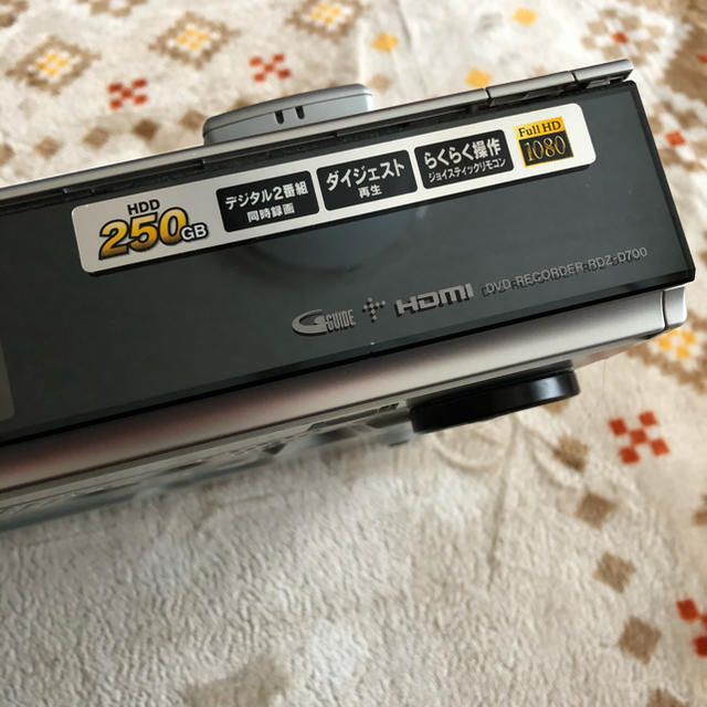SONY(ソニー)のDVDレコーダー(SONYハイビジョンレコーダー スゴ録) スマホ/家電/カメラのテレビ/映像機器(DVDレコーダー)の商品写真