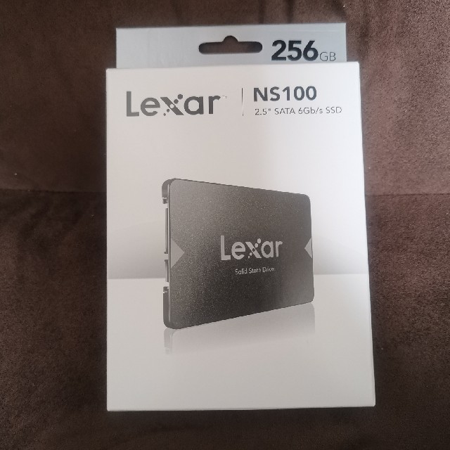 Lexar(レキサー)の新品未使用 SSD 256GB Lexar NS100 スマホ/家電/カメラのPC/タブレット(PCパーツ)の商品写真