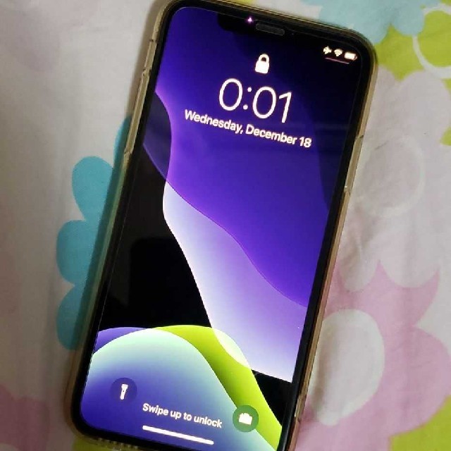 iPhone X 256GB simフリー　美品