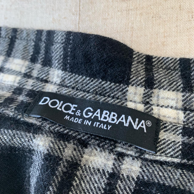 DOLCE&GABBANA(ドルチェアンドガッバーナ)のDOLCE＆GABBANA チェックネルシャツ 36 レディースのトップス(シャツ/ブラウス(長袖/七分))の商品写真