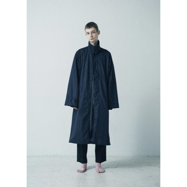 stein 19ss LAY OVERSIZED WIND COAT（NAVY）