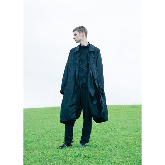 stein 19ss LAY OVERSIZED WIND COAT（NAVY）