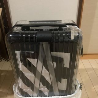 リモワ(RIMOWA)のオフホワイト × リモワ スーツケース off-white × RIMOWA (トラベルバッグ/スーツケース)