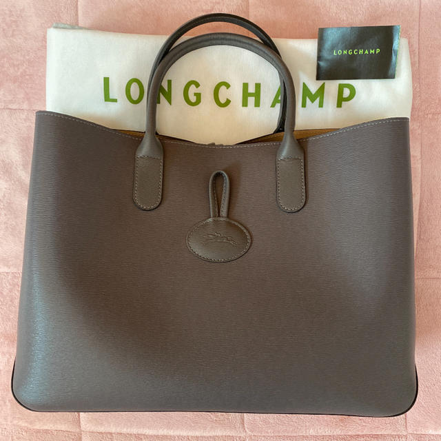 【今日の超目玉】  【新品】ロンシャン　Longchamp ロゾ　グレー  トートバッグ