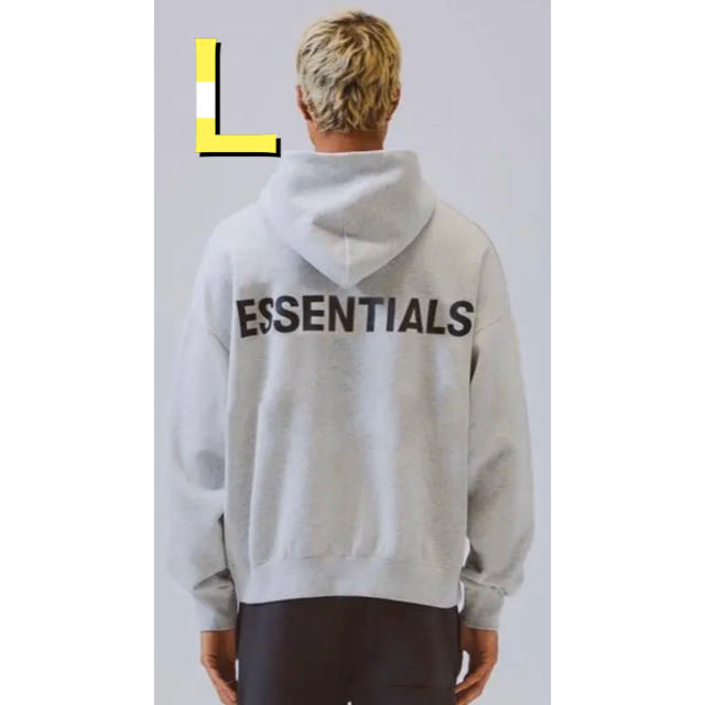 海外正規品】FOG ESSENTIALS パーカー 明るいグレー L