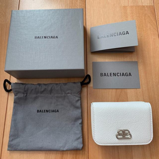 Balenciaga(バレンシアガ)の[新品]balenciaga バレンシアガ bb ミニ ウォレット 財布 レディースのファッション小物(財布)の商品写真