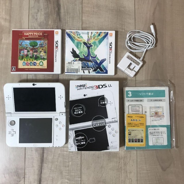 3DSNewニンテンドー3DS LL パールホワイト