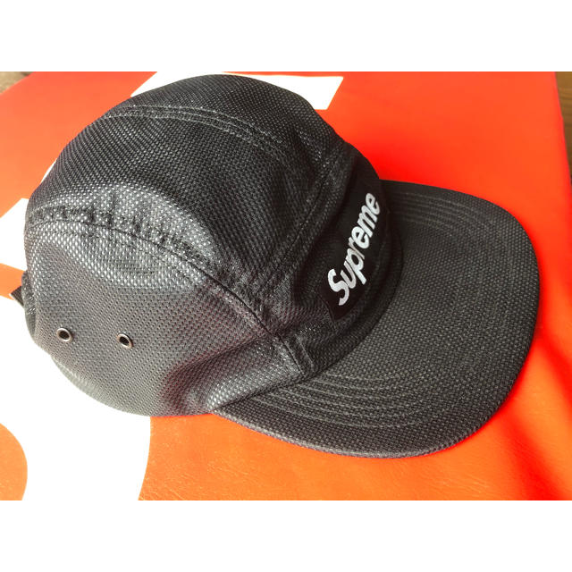 帽子supreme campcap 黒 美品