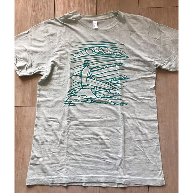 American Apparel(アメリカンアパレル)のヘザーブラウン メンズ Tシャツ M アメリカンアパレル サーフィン メンズのトップス(Tシャツ/カットソー(半袖/袖なし))の商品写真