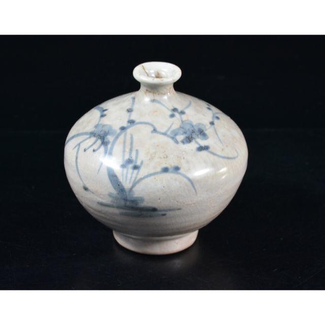 伊万里焼 古伊万里 染付梅花文 油壷 V R2301 伊万里焼 古伊万里 染付梅花文 油壷 V R2301
