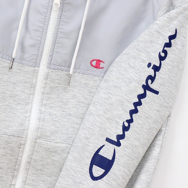 Champion(チャンピオン)の新品 M champion ゴルフ プロ使用モデル ジップ パーカー グレー スポーツ/アウトドアのゴルフ(ウエア)の商品写真