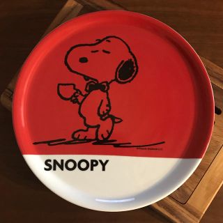 スヌーピー(SNOOPY)のイタリア EXCELSA スヌーピー  ピザプレート【新品未使用】31cm(食器)