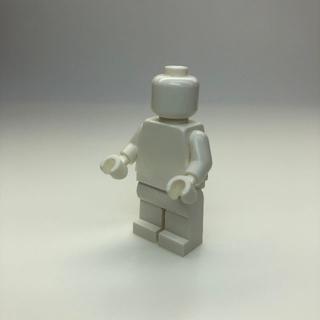 レゴ(Lego)の【新品】LEGO ミニフィグ 白 1体(知育玩具)