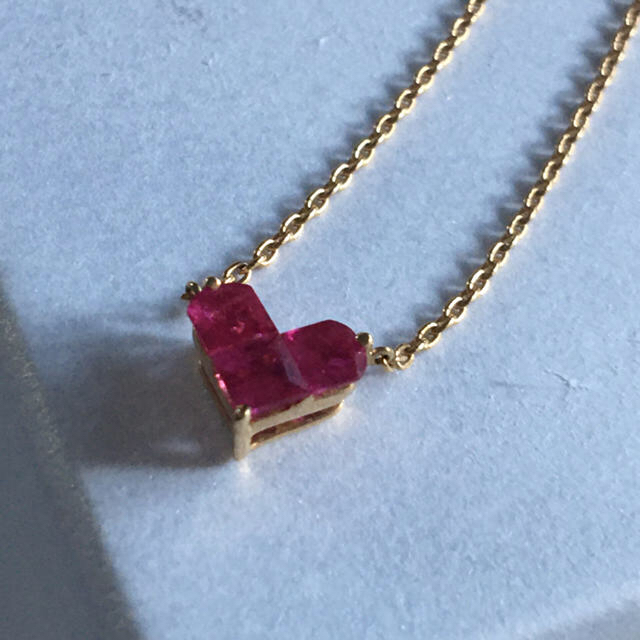 おすすめ】 JEWELRY STAR - 限定品 18K ミステリアスハート ルビー0.5