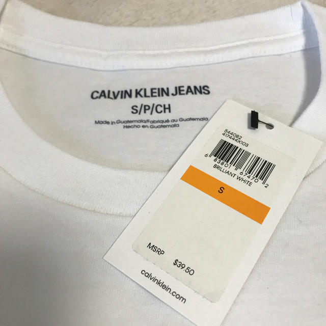 Calvin Klein(カルバンクライン)のカルバンクライン・Tシャツ メンズのトップス(Tシャツ/カットソー(半袖/袖なし))の商品写真