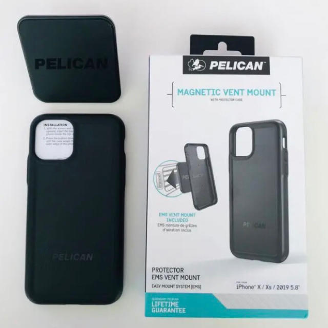 PELICAN iPhone 11 ケース プロテクター 車載ホルダー ブラック