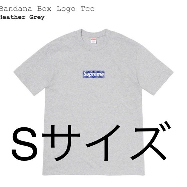 supreme  Bandana Box Logo Tee   Sサイズメンズ